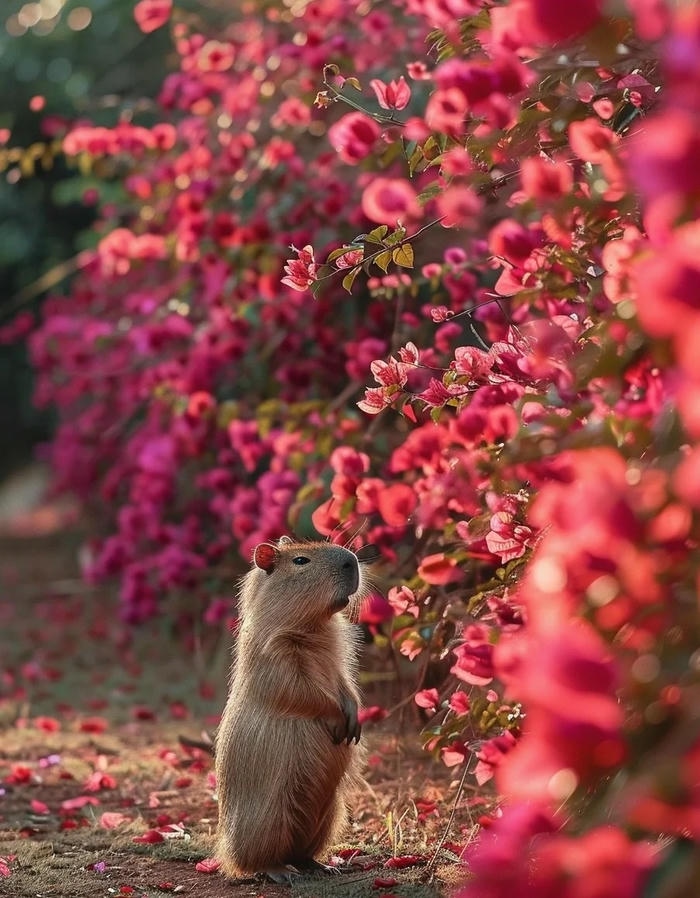 Capybara dáng yêu