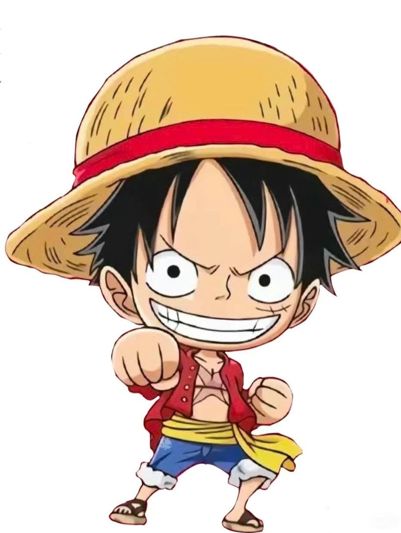 Chibi Luffy ngộ nghĩnh