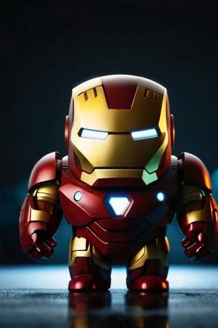 Hình Ironman chibi đẹp