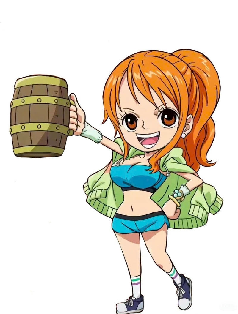 Hình Nami One Piece chibi