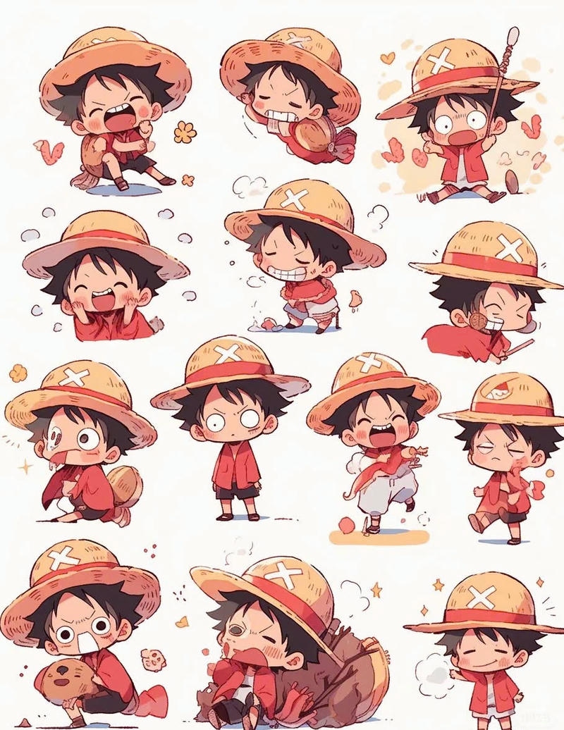 Hình anime chibi One Piece