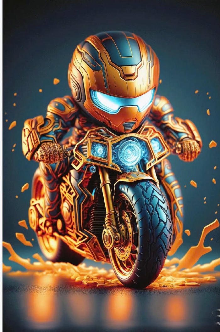 Ironman chibi ngầu