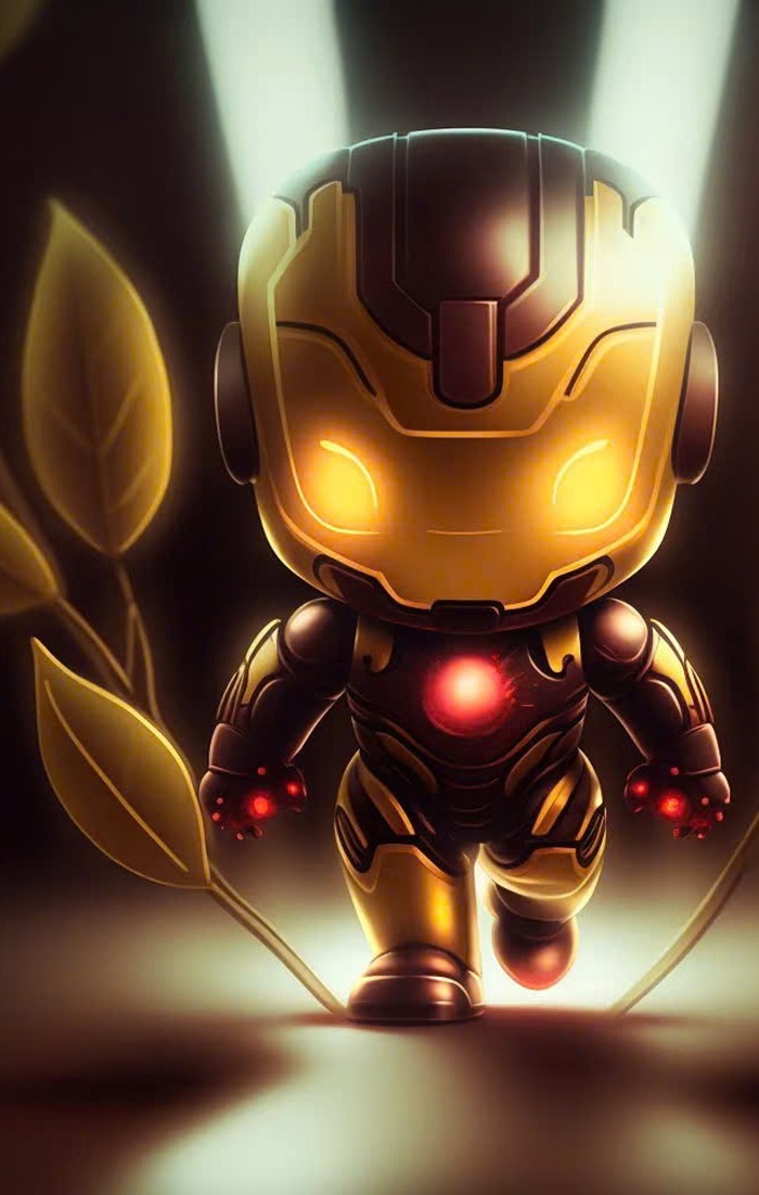 Ironman chibi trong không gian