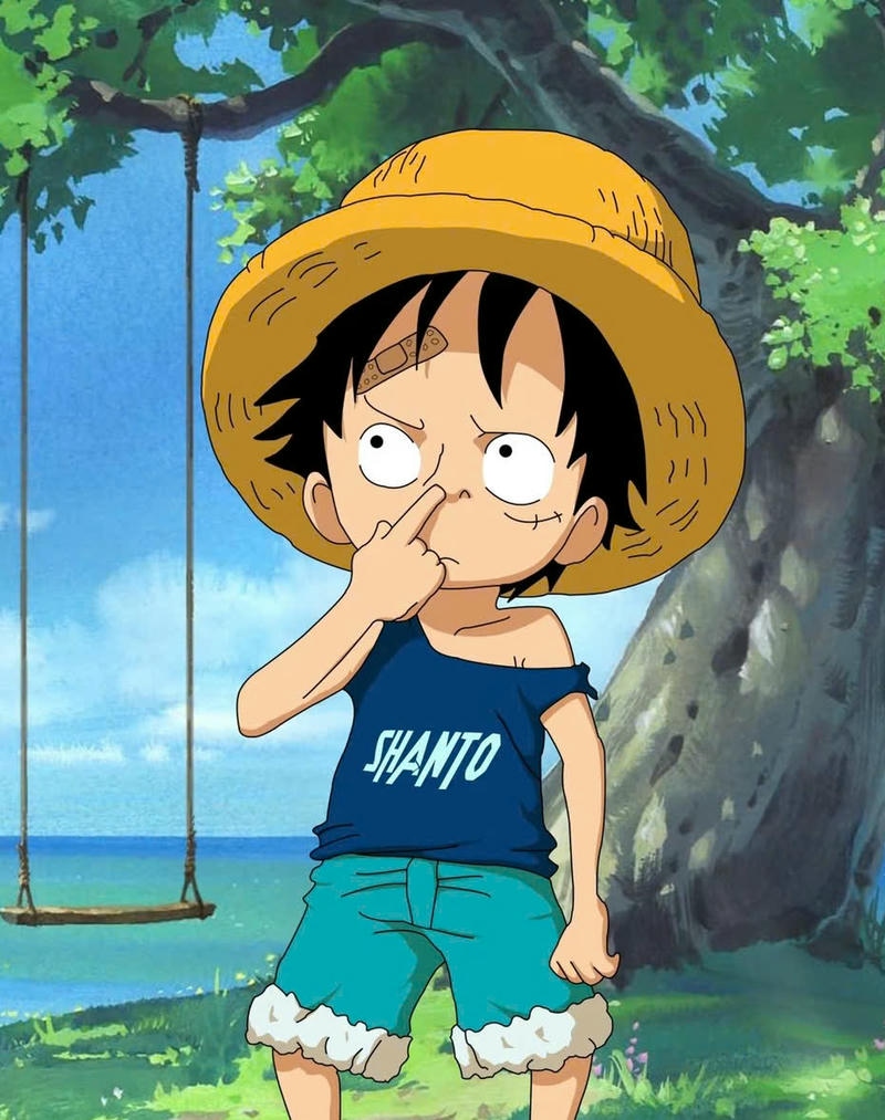 Mô hình Luffy chibi