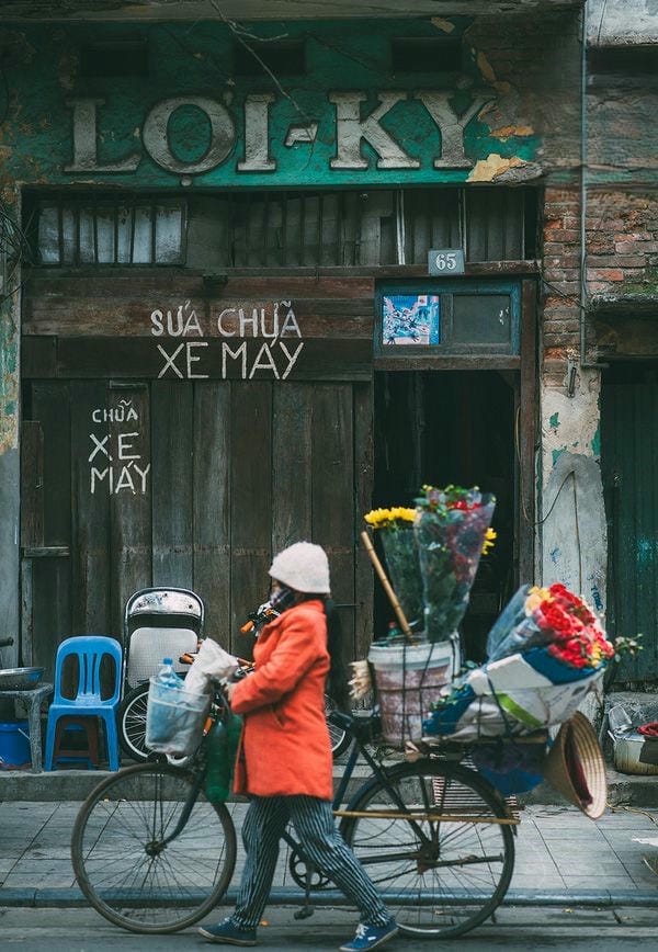 ảnh chill hà nội