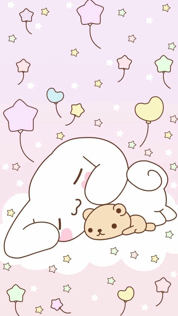 ảnh cinnamoroll ngủ