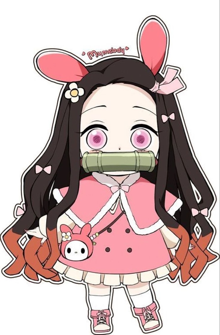 ảnh nezuko chibi cute