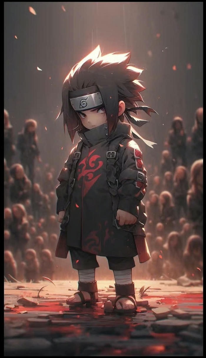 ảnh sasuke chibi