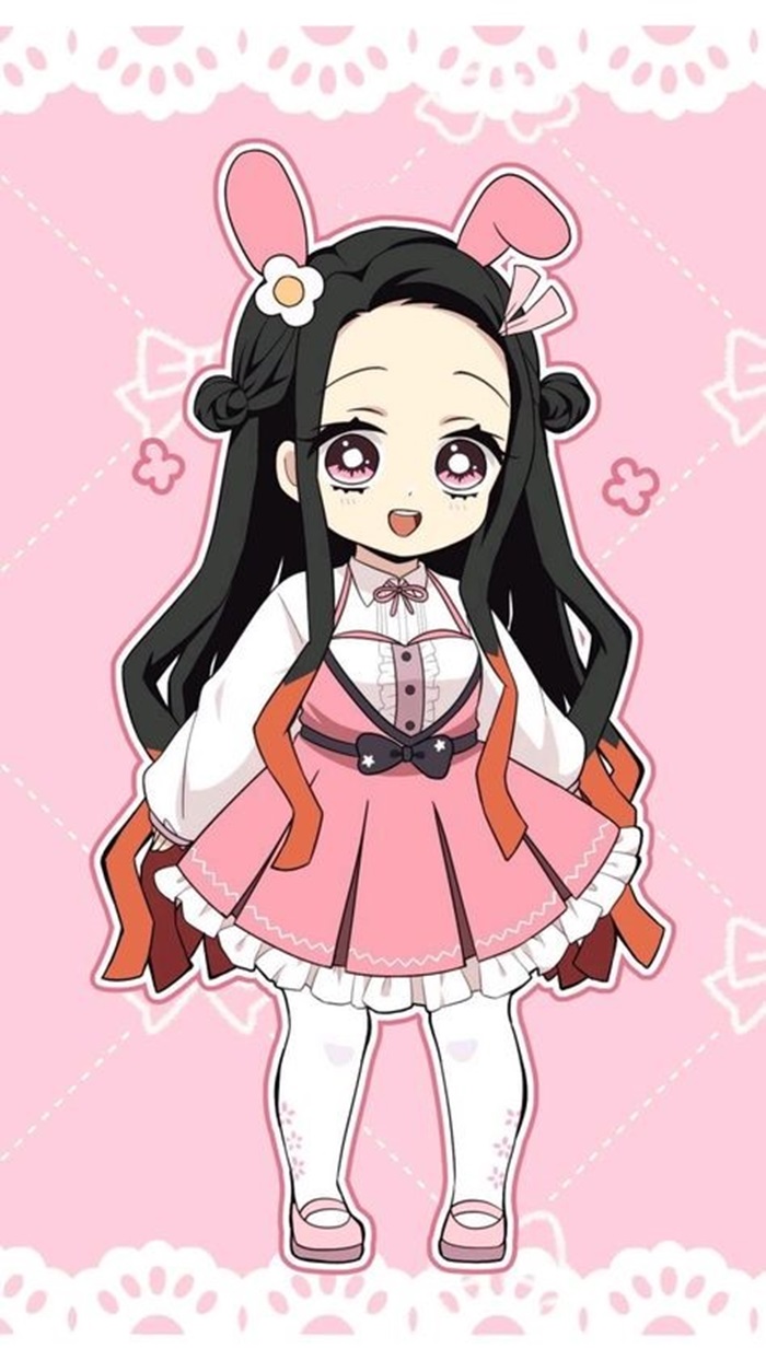 anime nezuko chibi cute