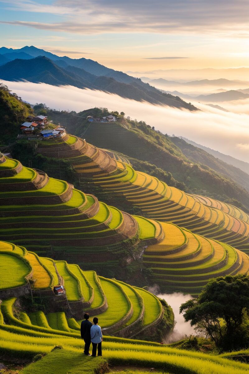 cảnh sa pa