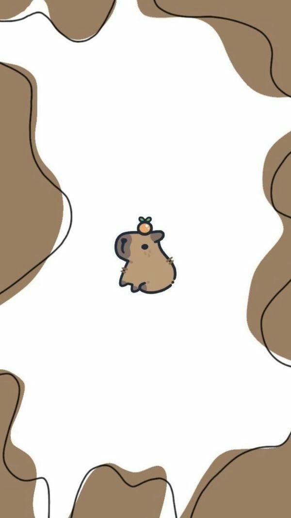 capybara chibi cute