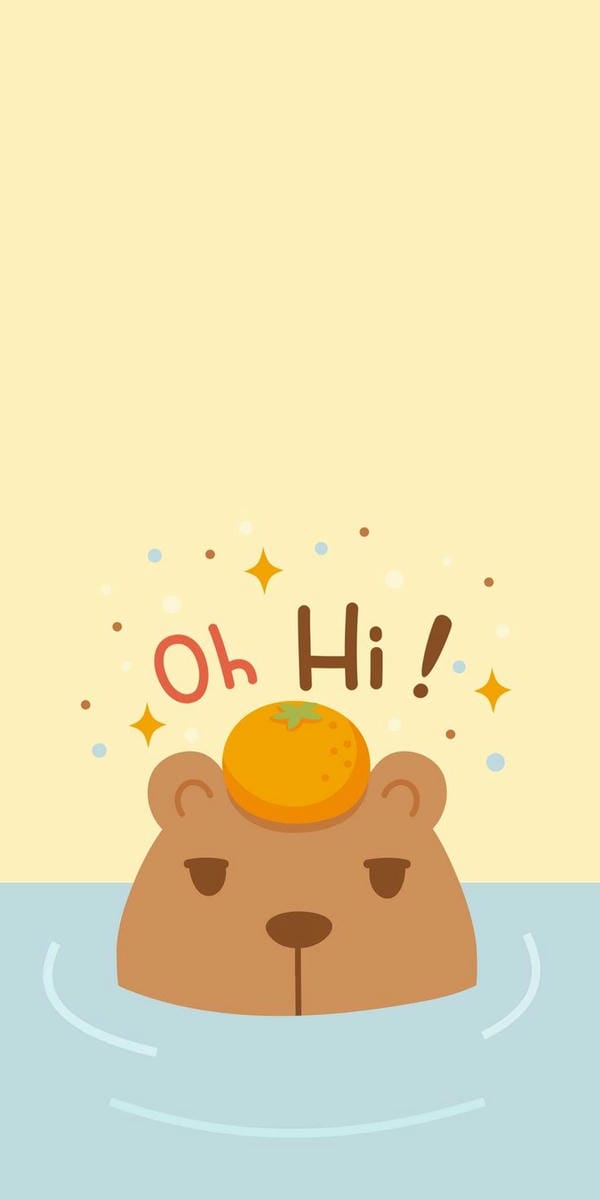 capybara chibi h hi