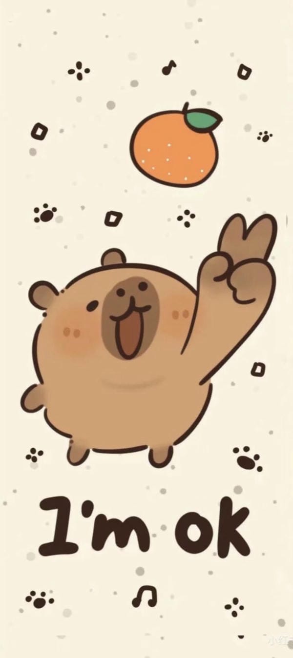 capybara chibi oke