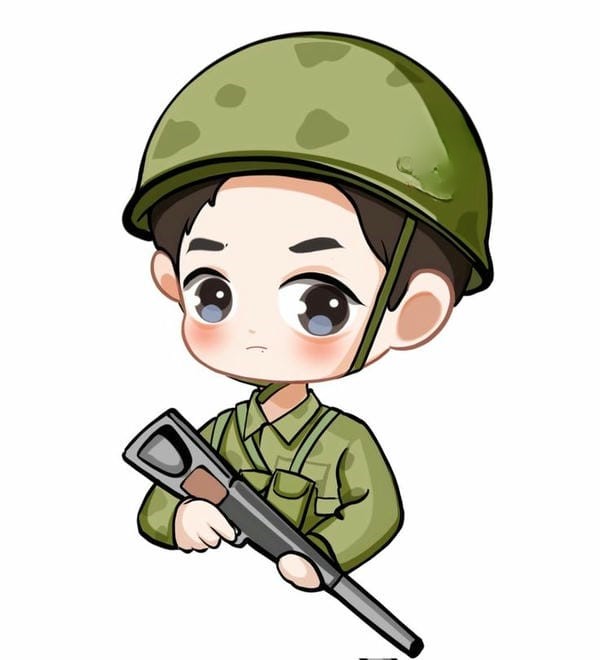 chibi bộ đội việt nam