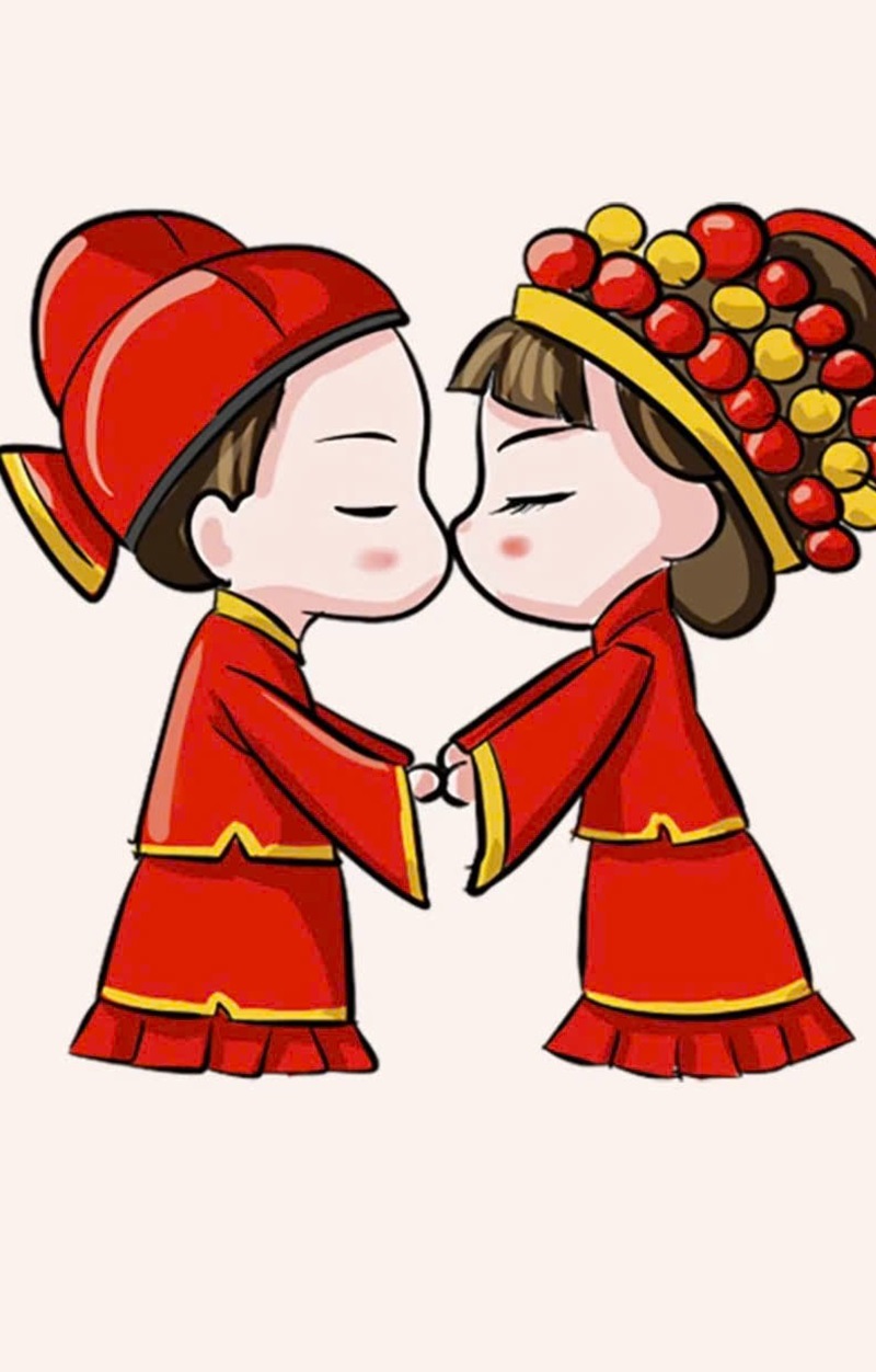 chibi ngày cưới