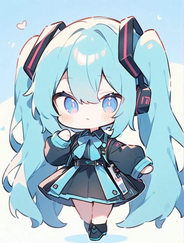 chibi nữ cute