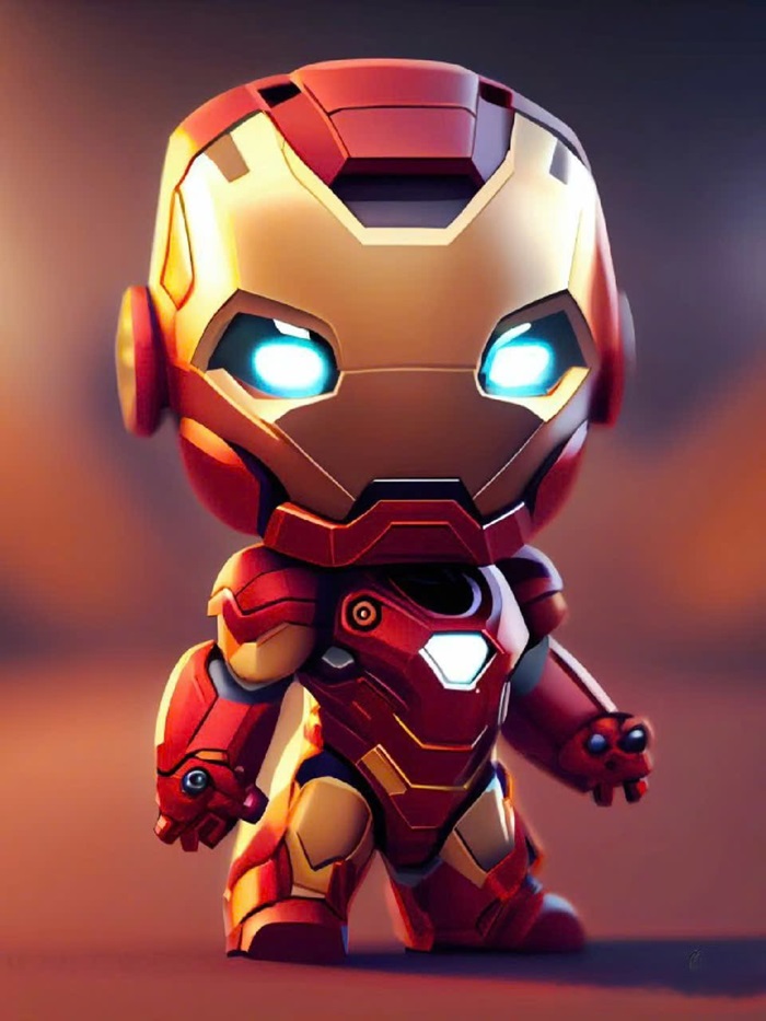 iron man chibi