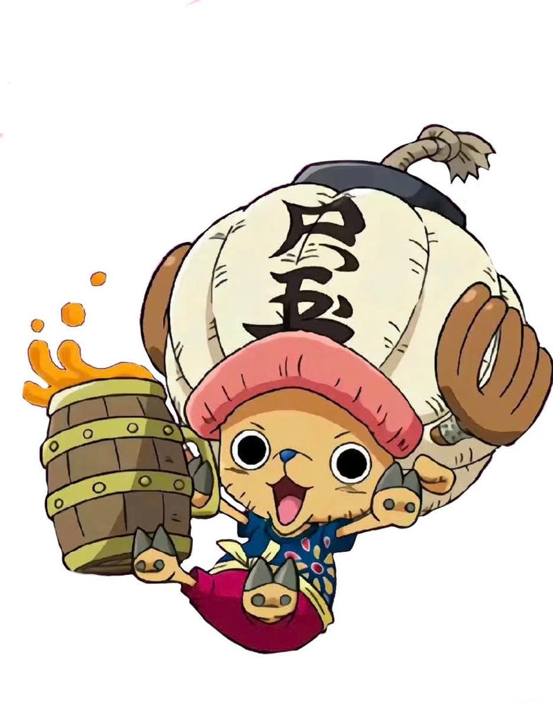 one piece chibi gấu đáng yêu