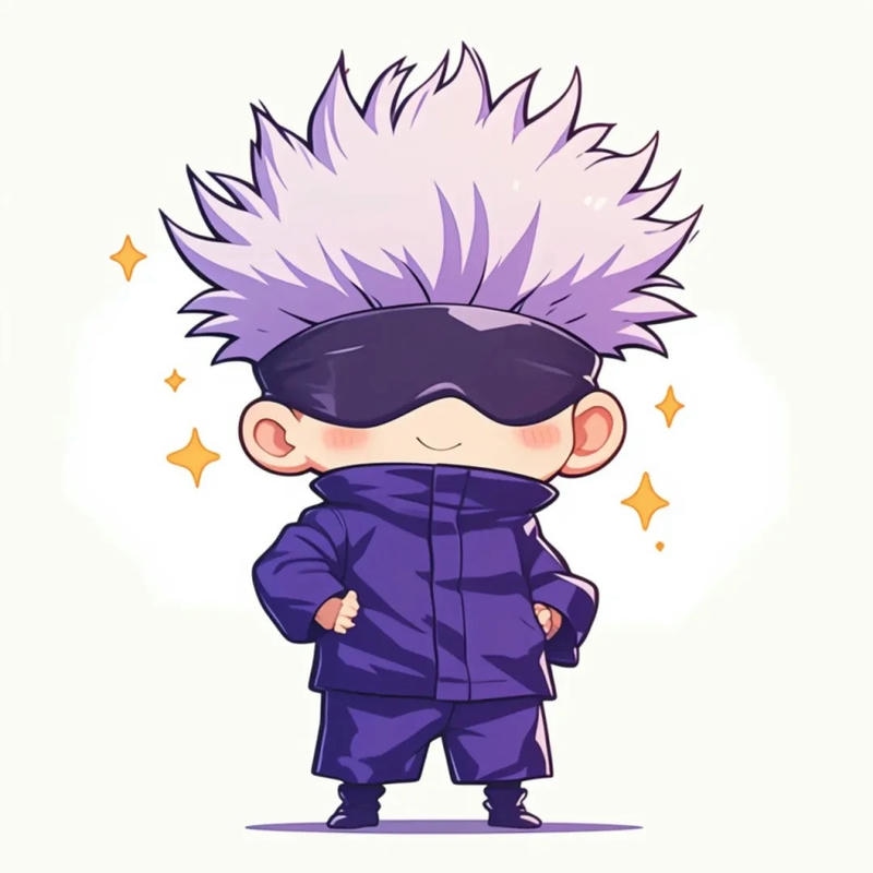 gojo chibi cute