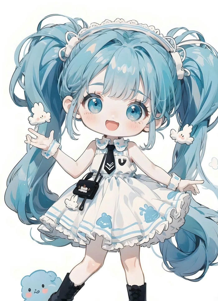 hatsune miku chibi cute