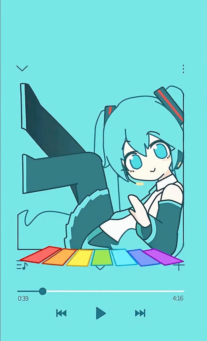 hatsune miku chibi