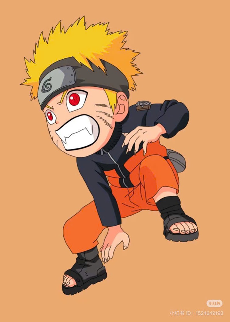 cách vẽ naruto chibi