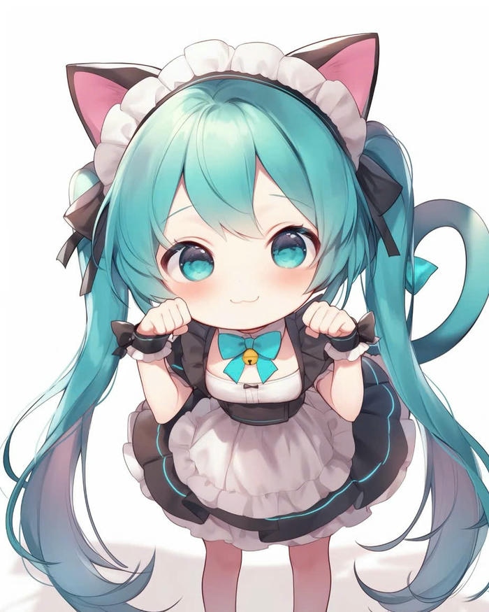 hình ảnh hatsune miku chibi