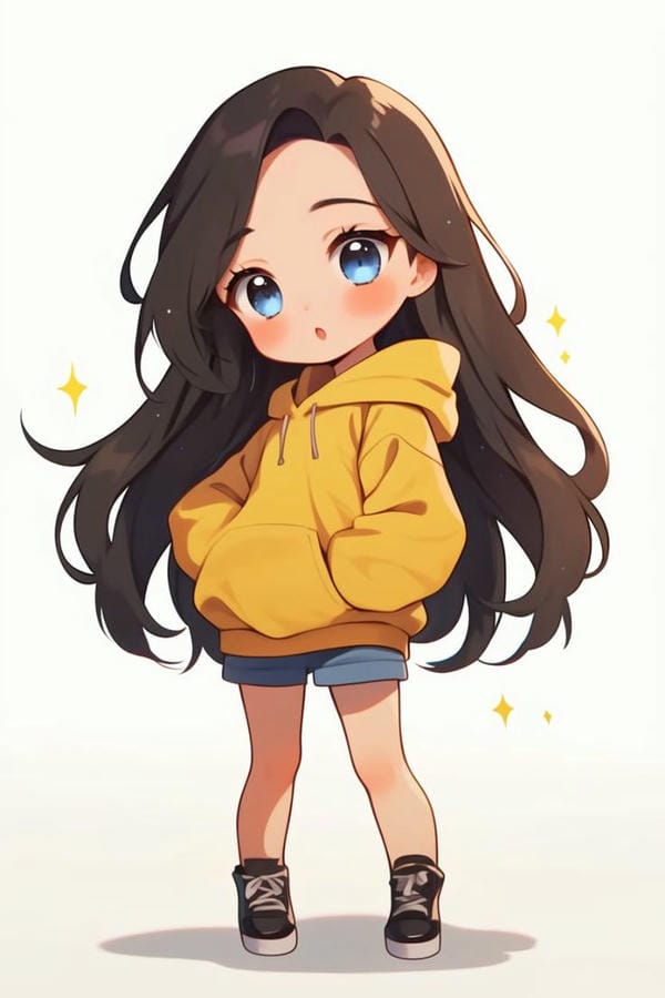 hình anime chibi nữ cute