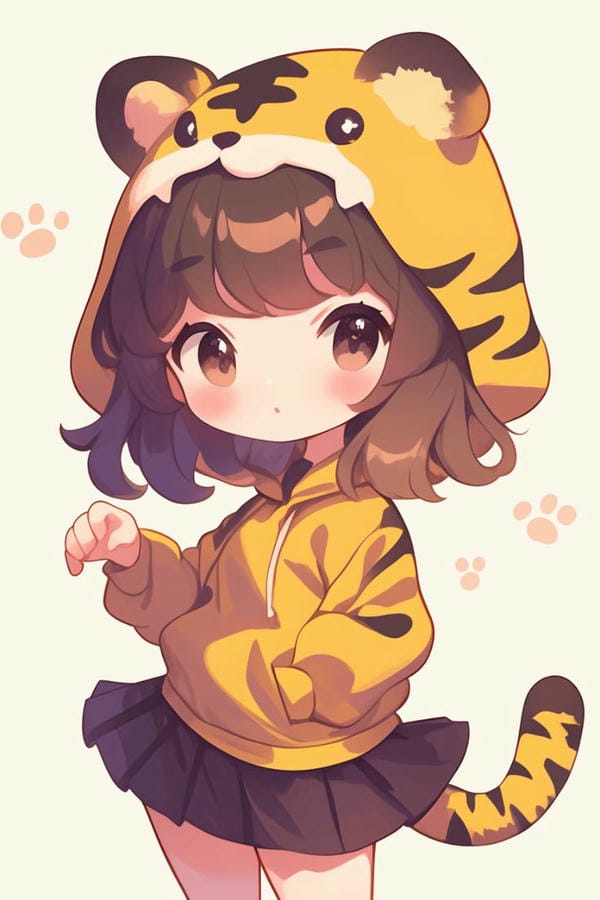 hình chibi nữ cute