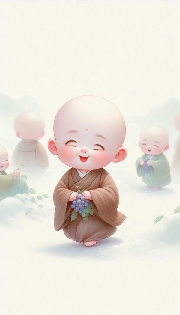 hình chú tiểu chibi