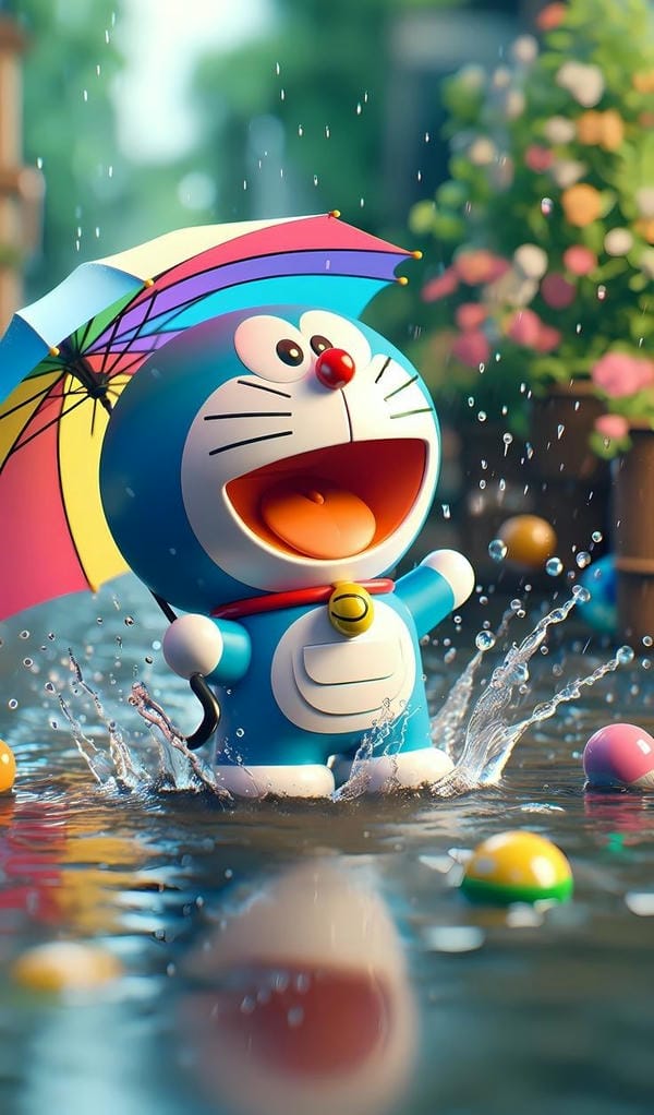 hình doraemon dễ thương