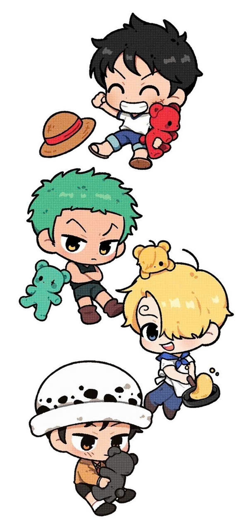 hình one piece chibi