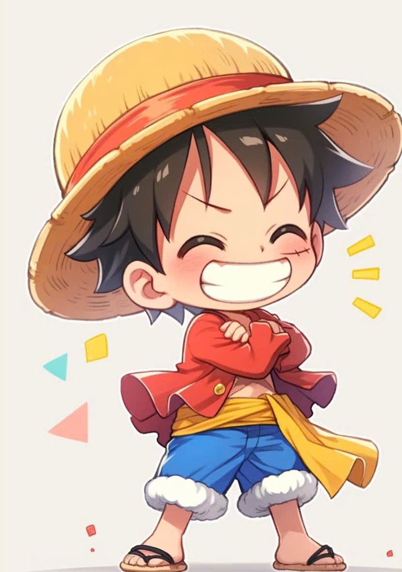 hình luffy cute