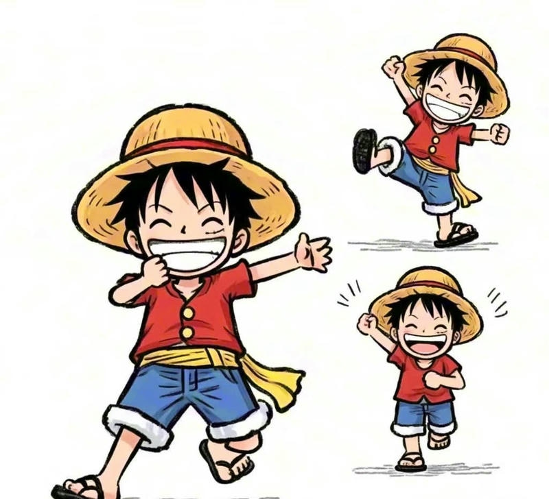 luffy chibi cute