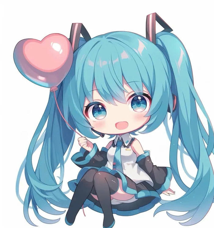 miku chibi cat