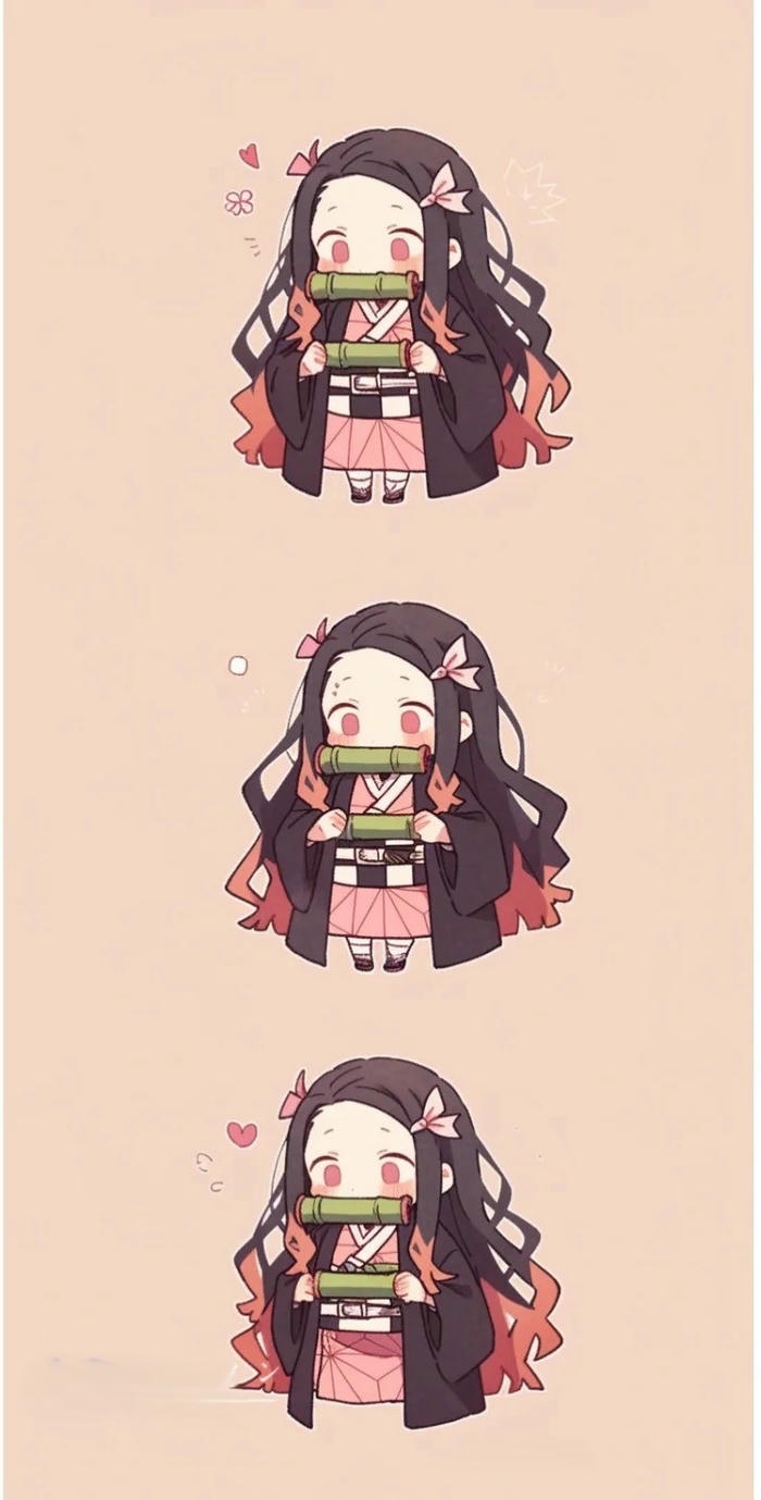 nezuko cute chibi