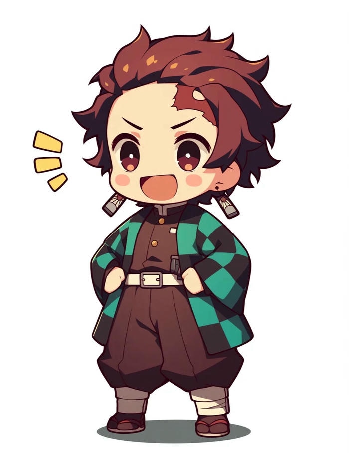 tanjiro chibi