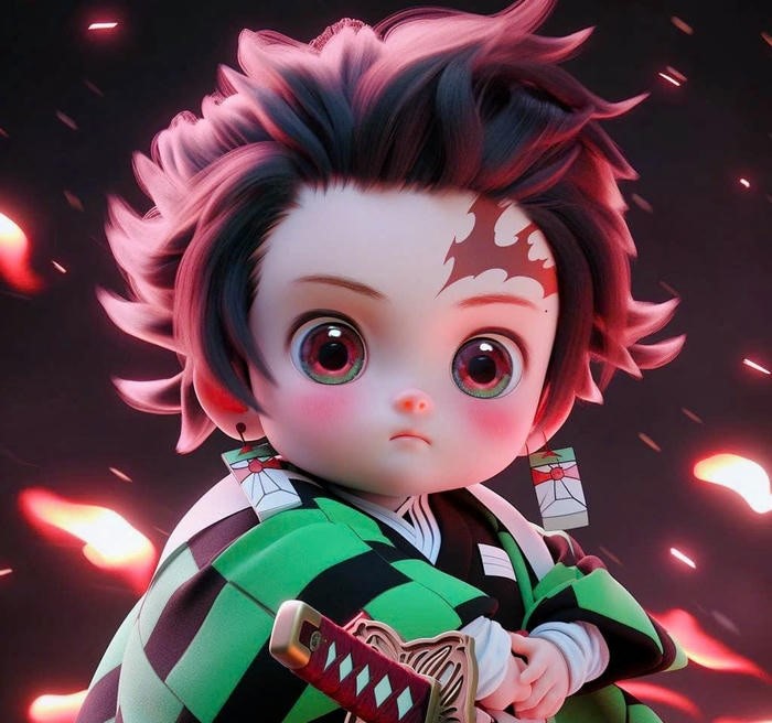 tanjiro cute