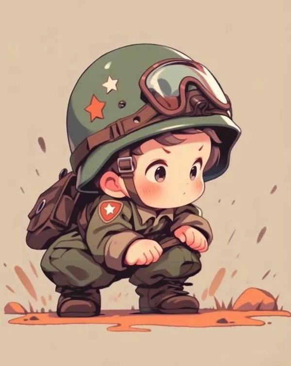 tranh vẽ chibi