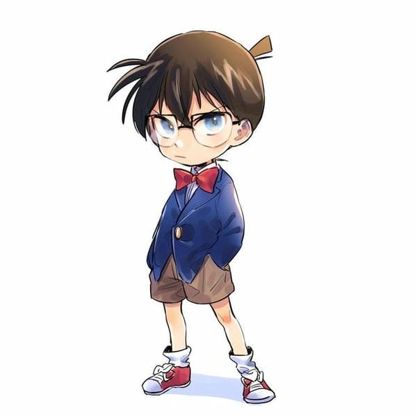 vẽ conan chibi