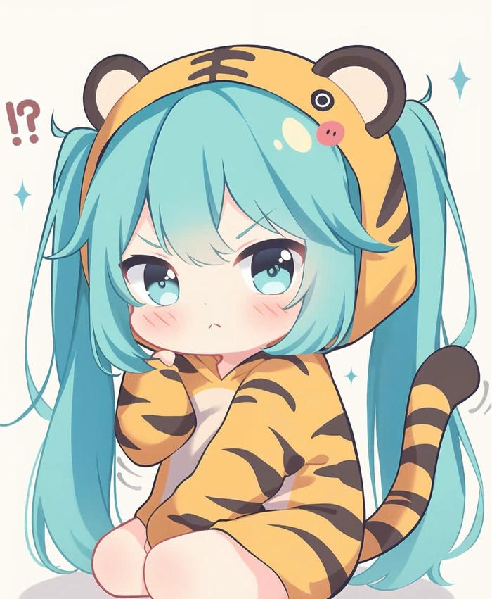 vẽ miku chibi