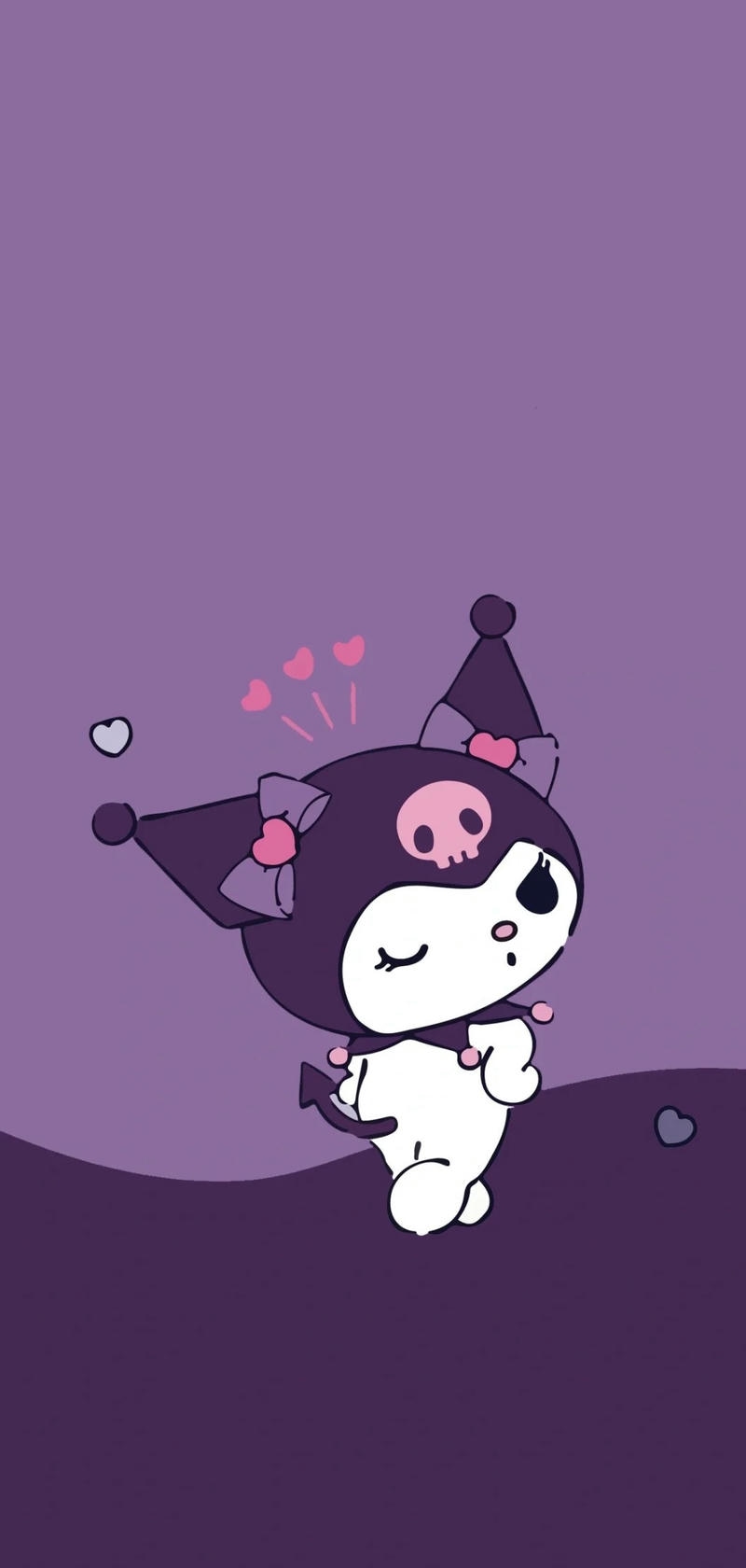 wallpaper hình kuromi cute